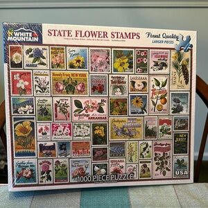 White Mountain Colorful State Flower Stamps Design
NEW NEVER OPENED